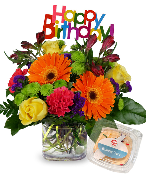 Bursting Birthday Bouquet!