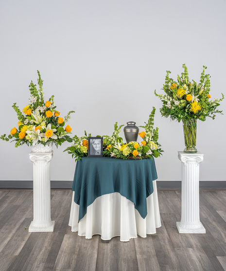 Vibrant Color Urn Tribute - 3 Piece Set