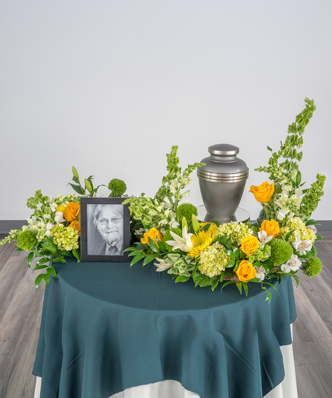 Vibrant Color S-Shape Urn Tribute - Color Selections Available