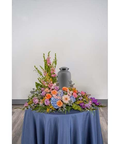 Whispers of Comfort Urn Tribute - L-Shaped Design